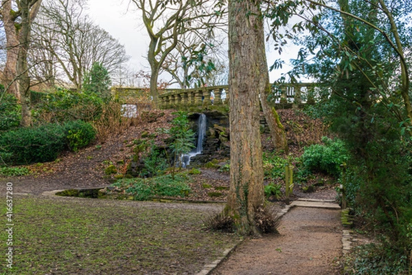 Fototapeta path in the park