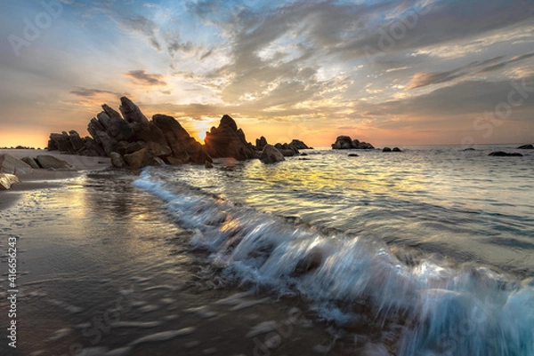 Obraz sunset at the beach