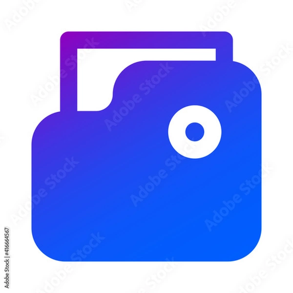 Fototapeta Folder icon for user interface