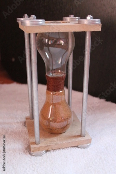 Fototapeta hourglass for present 