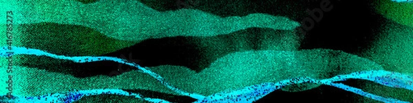 Fototapeta Magenta Cool Print. White Luxury Design. Blue Textile Background. Pink Fantasy Design. Black Liquid Wallpaper. Watercolor Drawing. Azure Abstract Artwork.