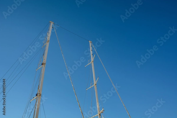 Fototapeta ship mast