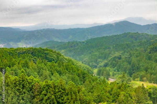 Fototapeta 壮大な山脈