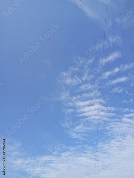 Fototapeta clear blue sky