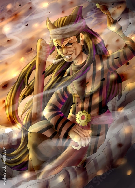 Obraz A Witch and The Apocalypse