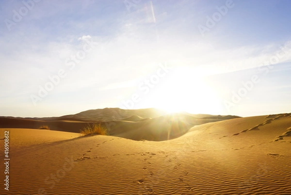 Obraz モロッコの美しいサハラ砂漠