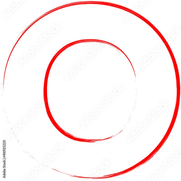 Obraz alphabet letter o