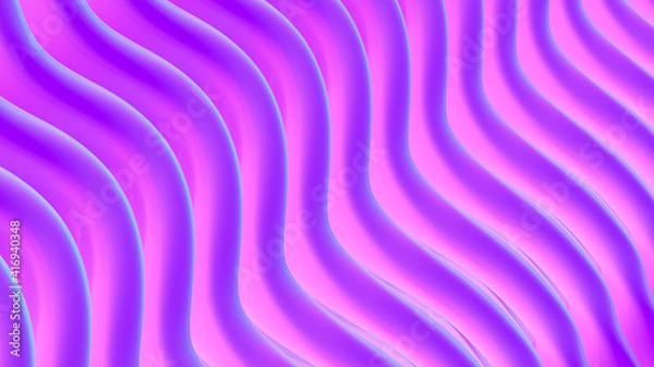 Obraz Blue purple fluid gradient background