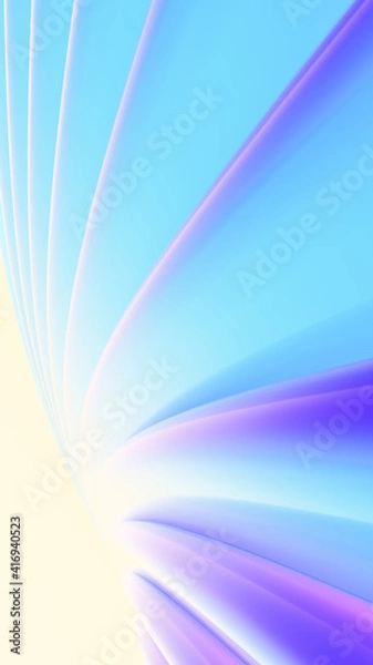 Obraz Blue purple fluid gradient background