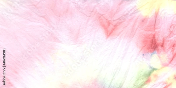 Fototapeta Shibori Watercolor. Tye Watercolour Nude Texture. Spiral Stain Strip Fabric. Background Shibori Watercolor. Rustic Optical Rose Pattern. Tye Japanese.