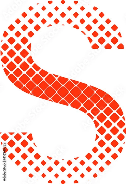 Obraz s letter typography logo design vector