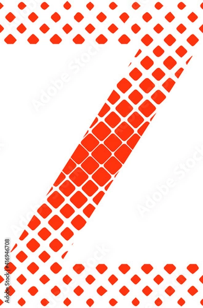 Obraz z letter typography logo design vector