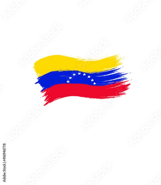 Obraz Venezuela Flag Vector