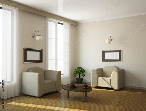 Fototapeta The interior