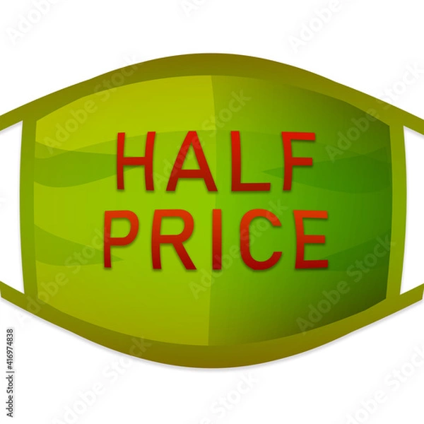 Obraz Half price label