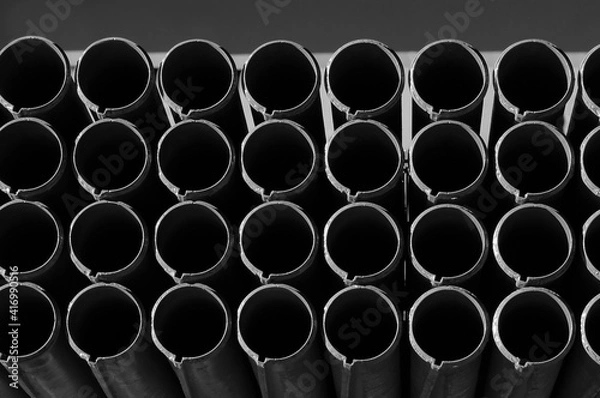 Obraz Salvo fire weapon holes background