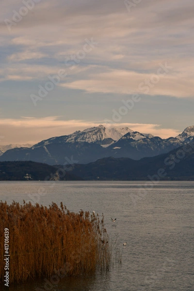 Obraz lake in the mountains