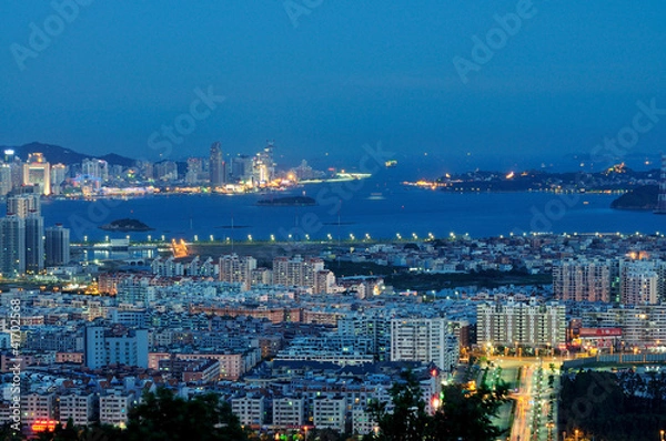 Obraz 厦门城市夜景