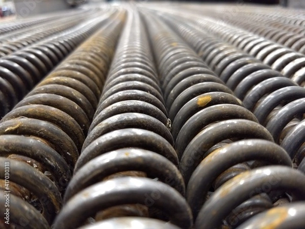 Fototapeta close up of pipes