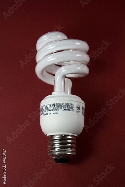 Fototapeta Energy Efficient Light Bulb 1