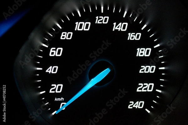 Obraz Pkw Tachometer