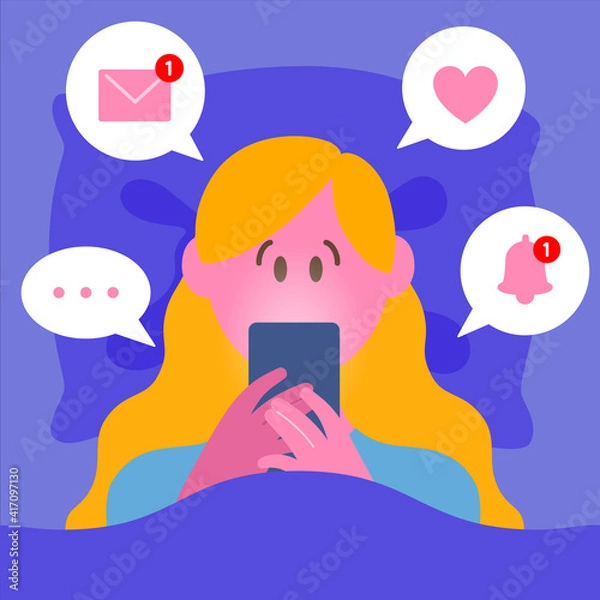 Obraz SNSで取り残される不安・恐怖