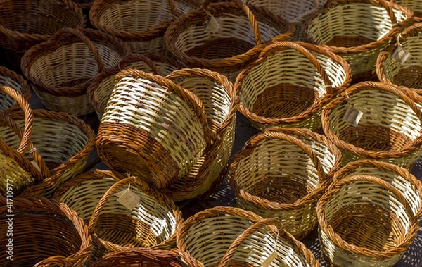 Obraz Cestos de mimbre