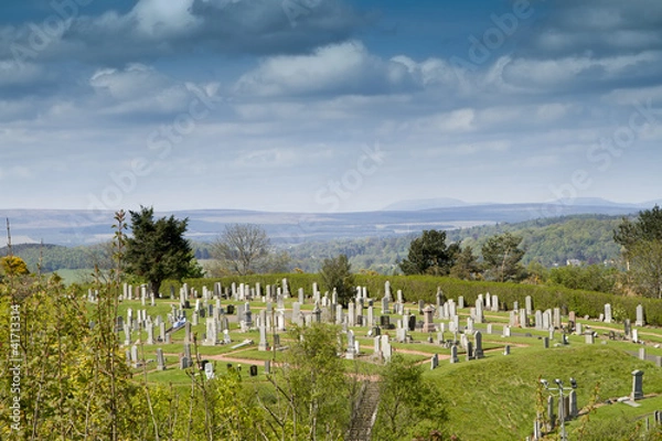 Fototapeta Graveyard Sunshine