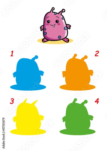 Fototapeta Il gioco delle ombre, Alieno