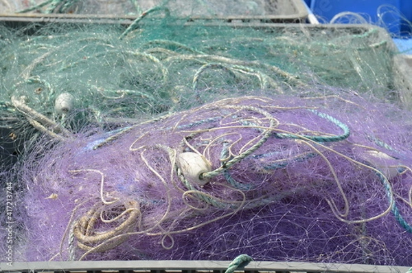 Obraz Filets de pêche