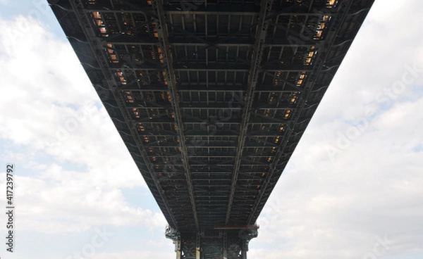 Obraz Underneath Brooklyn bridge