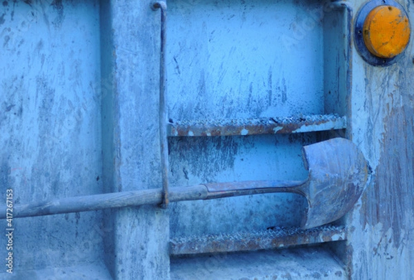 Obraz blue shovel