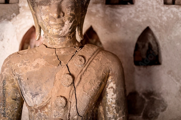 Obraz Old buddhist statues