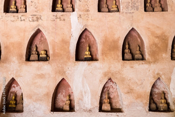 Obraz Old buddhist statues