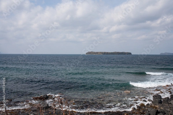 Obraz 萩市から日本海を望む