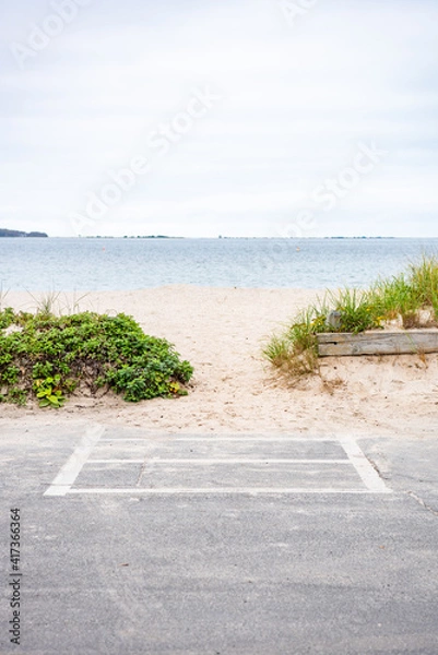 Fototapeta path to the beach