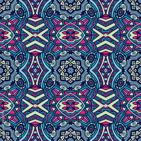 Obraz Seamless abstract background tiled vector pattern geometric