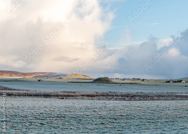 Obraz Maeshowe. frosty day