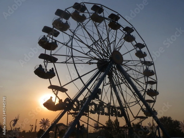 Fototapeta Rueda de la fortuna