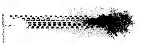 Obraz Grunge Skid Mark