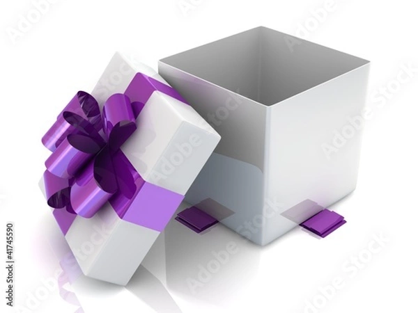 Obraz Open gift box