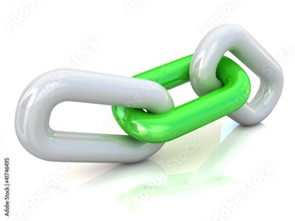 Obraz Single chain link