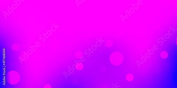 Fototapeta Light purple, pink vector texture with memphis shapes.