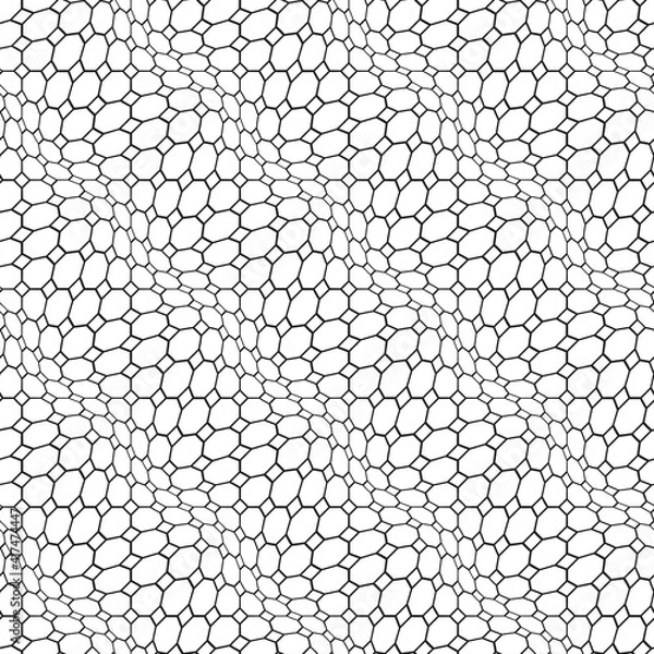 Fototapeta Abstract wavy background. Optical illusion.