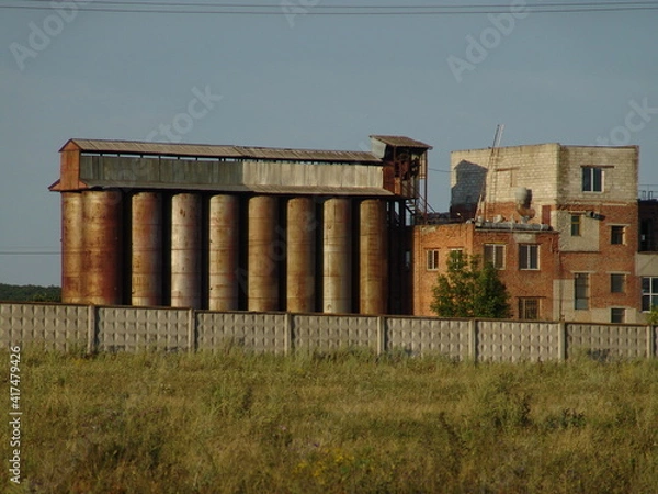 Obraz old abandoned factory