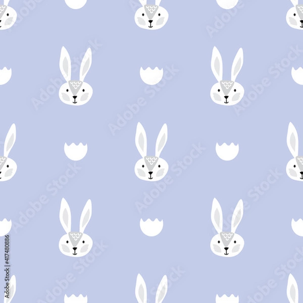 Fototapeta Easter bunny pattern 7