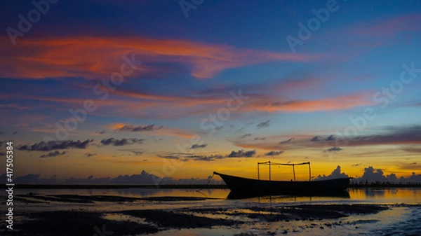 Obraz sunset over the sea