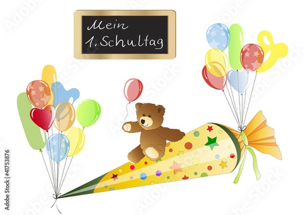 Obraz Mein erster Schultag