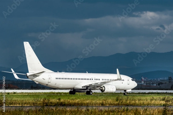 Obraz Airplane on the runway