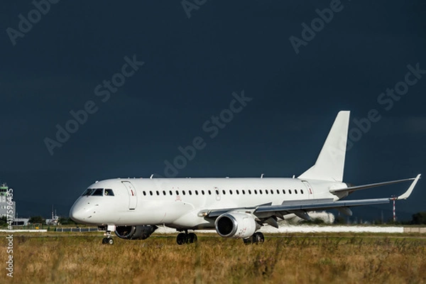 Obraz Airplane on the runway
